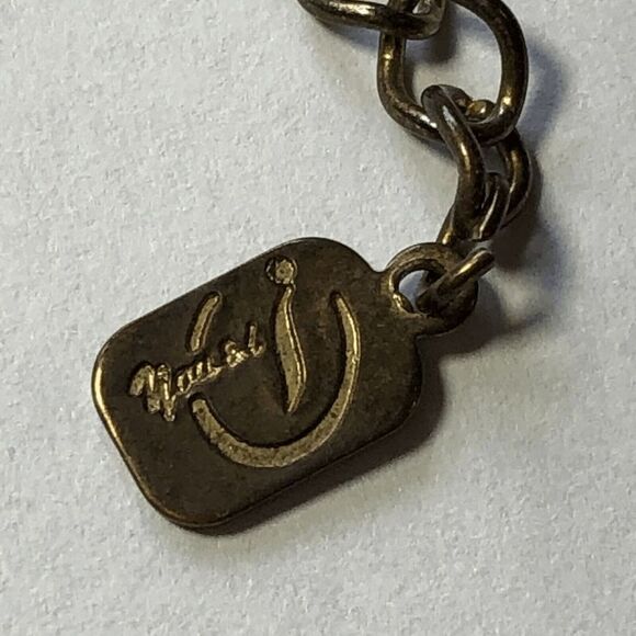 You & I Gold Tone & White Glass Bead 16-18" Beaded Necklace - Picture 5 of 6